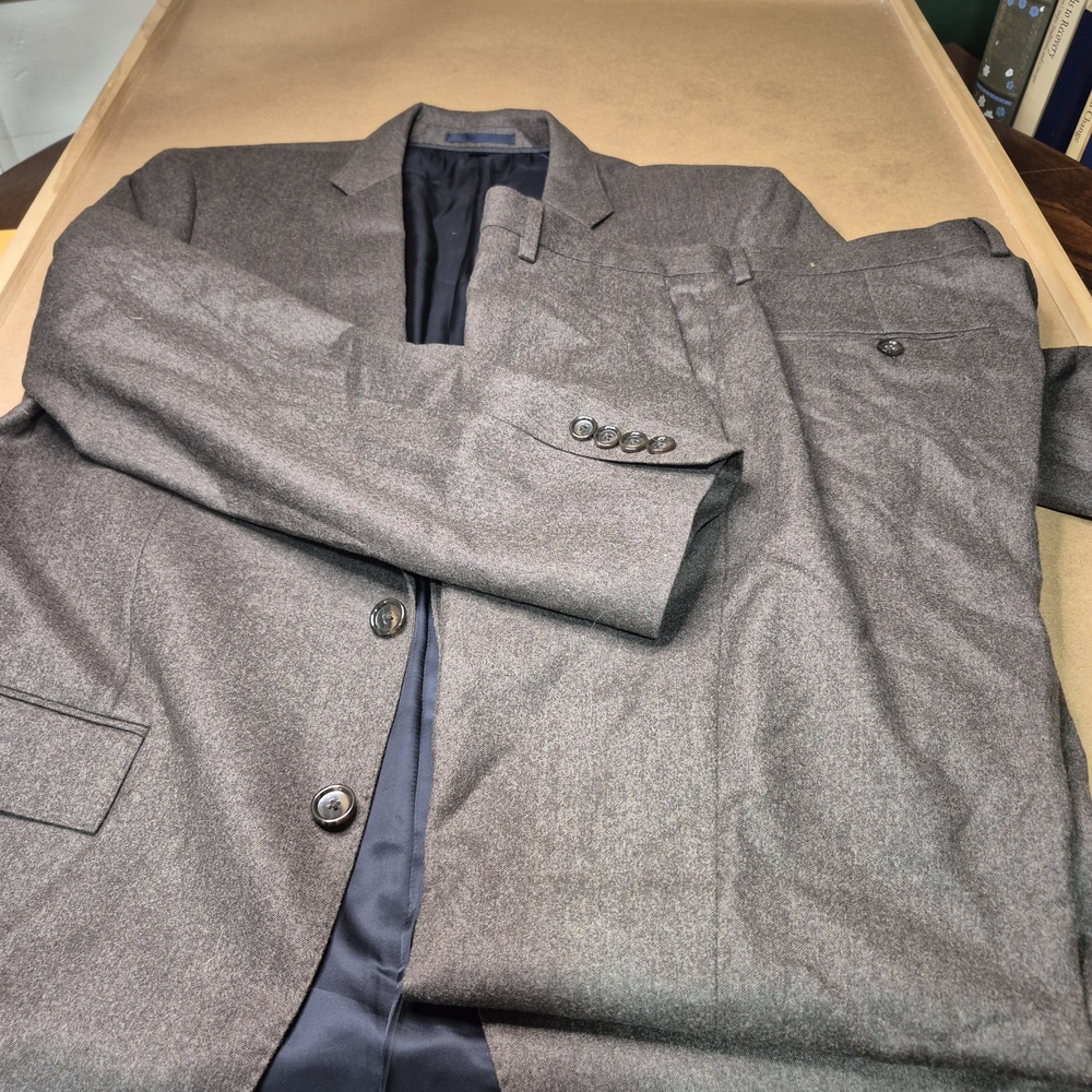 J. Crew Charcoal Two-Button Ludlow Slim Suit